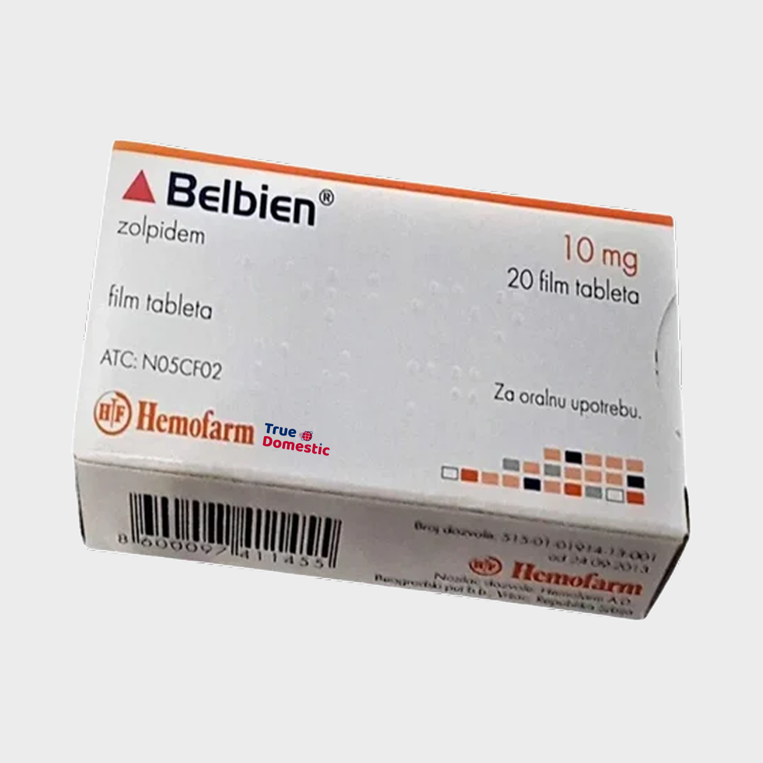 Zolpidem 10MG (Belbien)