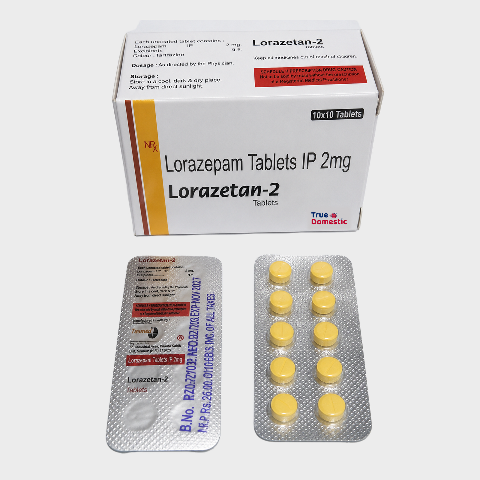 Lorazepam 2MG (Lorazetan)